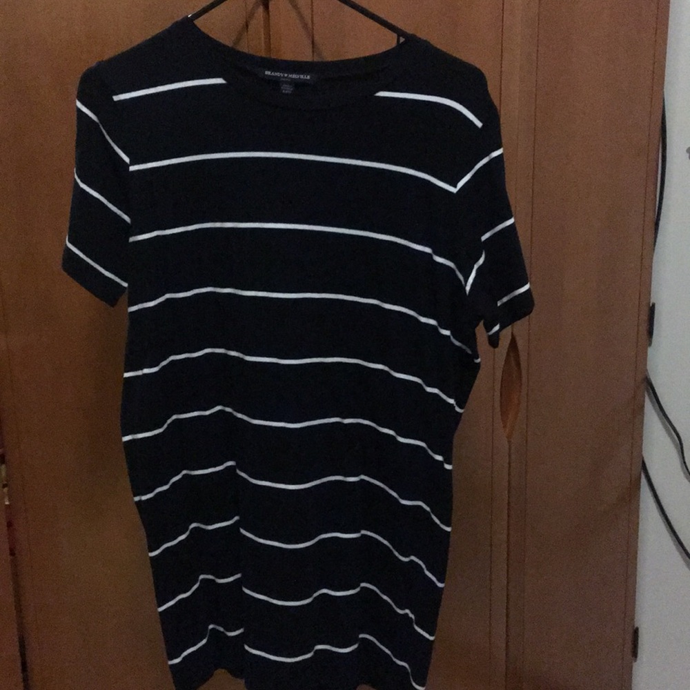 Brandy Melville Striped T-Shirt Dress